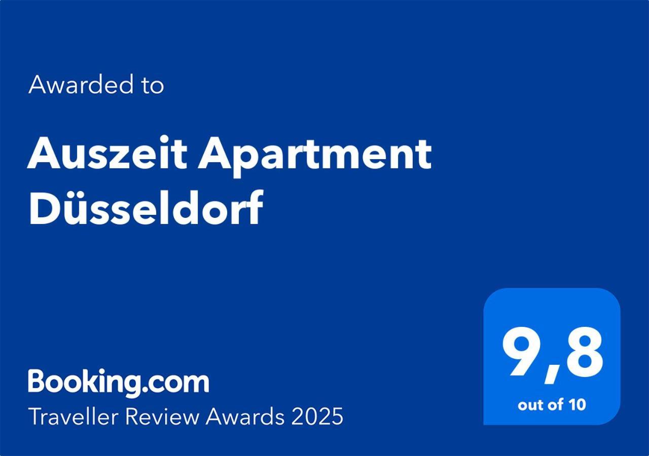 Auszeit Apartment Duesseldorf Buitenkant foto